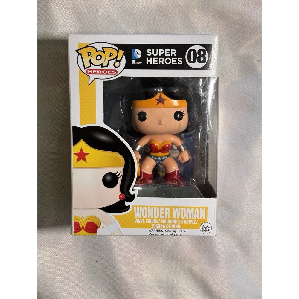 Funko Pop! Heroes Wonder Woman #08 DC Comics Vinyl Figure Multicolor
